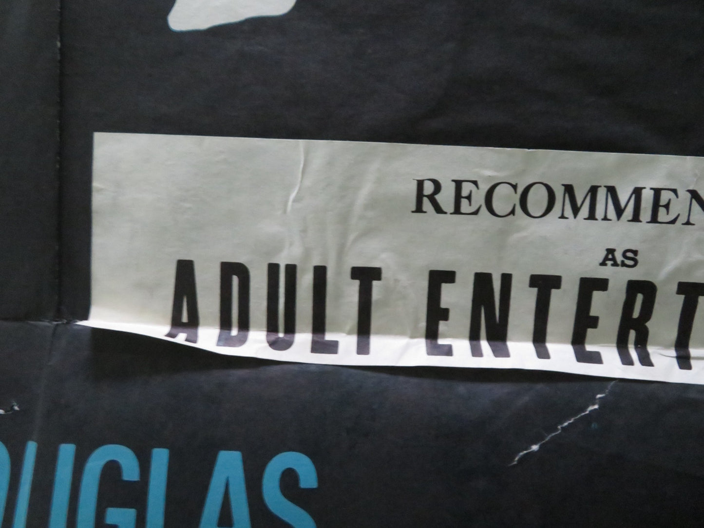 IN HARM'S WAY FOLDED US ONE SHEET POSTER JOHN WAYNE KIRK DOUGLAS 1965