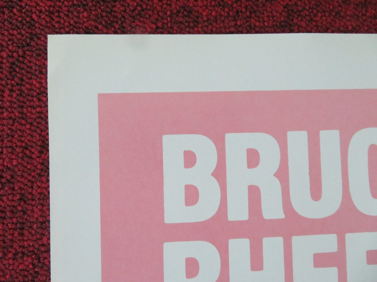 KUNG FU FEVER US TRI FOLDED ONE SHEET ROLLED POSTER BRUCE RHEE R. VAN CLIEF 1981 - Rendezvous Cinema