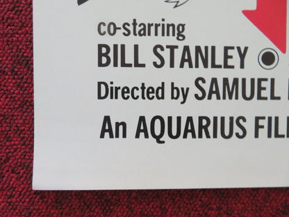 KUNG FU FEVER US TRI FOLDED ONE SHEET ROLLED POSTER BRUCE RHEE R. VAN CLIEF 1981 - Rendezvous Cinema