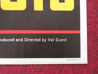 80,000 SUSPECTS FOLDED UK ONE SHEET POSTER CLAIRE BLOOM RICHARD JOHNSON 1964