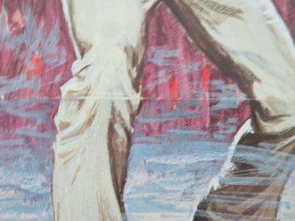 SLAUGHTER IN SAN FRAN... US TRI FOLDED ONE SHEET ROLLED POSTER CHUCK NORRIS 1981 - Rendezvous Cinema