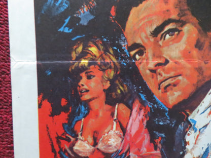 80,000 SUSPECTS FOLDED UK ONE SHEET POSTER CLAIRE BLOOM RICHARD JOHNSON 1964