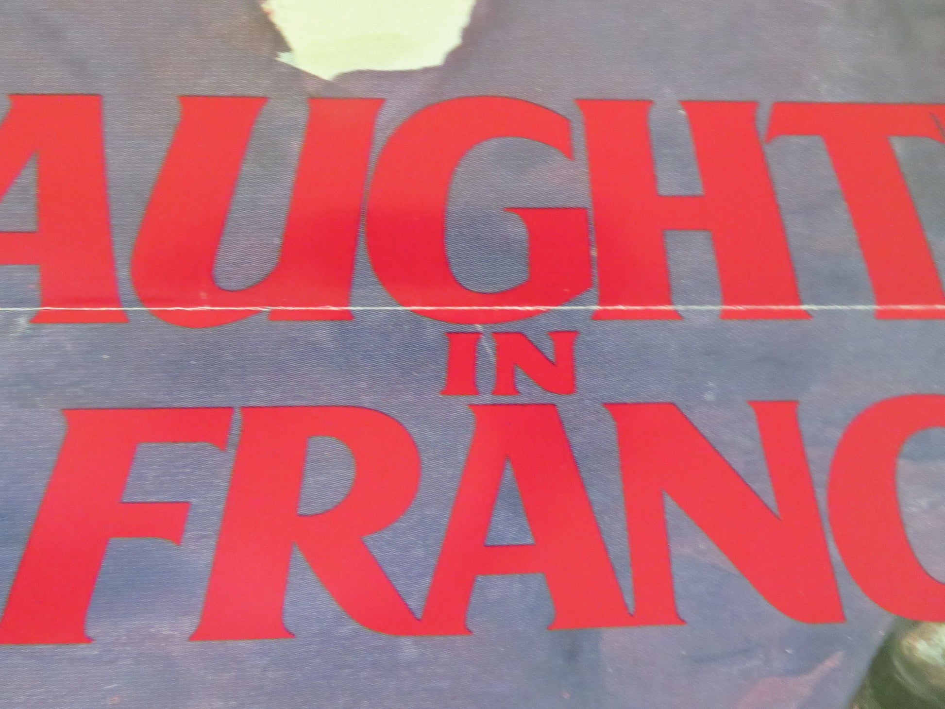 SLAUGHTER IN SAN FRAN... US TRI FOLDED ONE SHEET ROLLED POSTER CHUCK NORRIS 1981 - Rendezvous Cinema