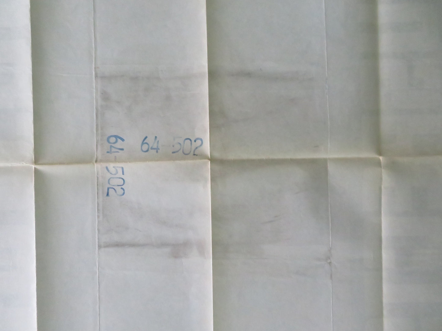 80,000 SUSPECTS FOLDED UK ONE SHEET POSTER CLAIRE BLOOM RICHARD JOHNSON 1964