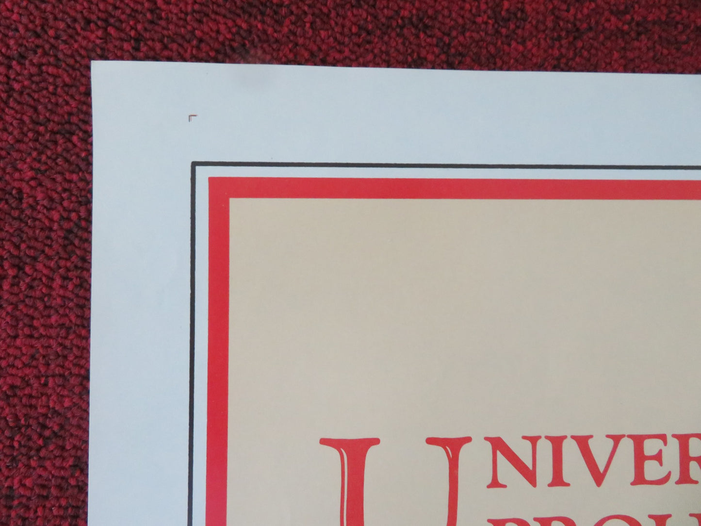 VERTIGO US ONE SHEET ROLLED POSTER JAMES STEWART KIM NOVAK R1983 - Rendezvous Cinema