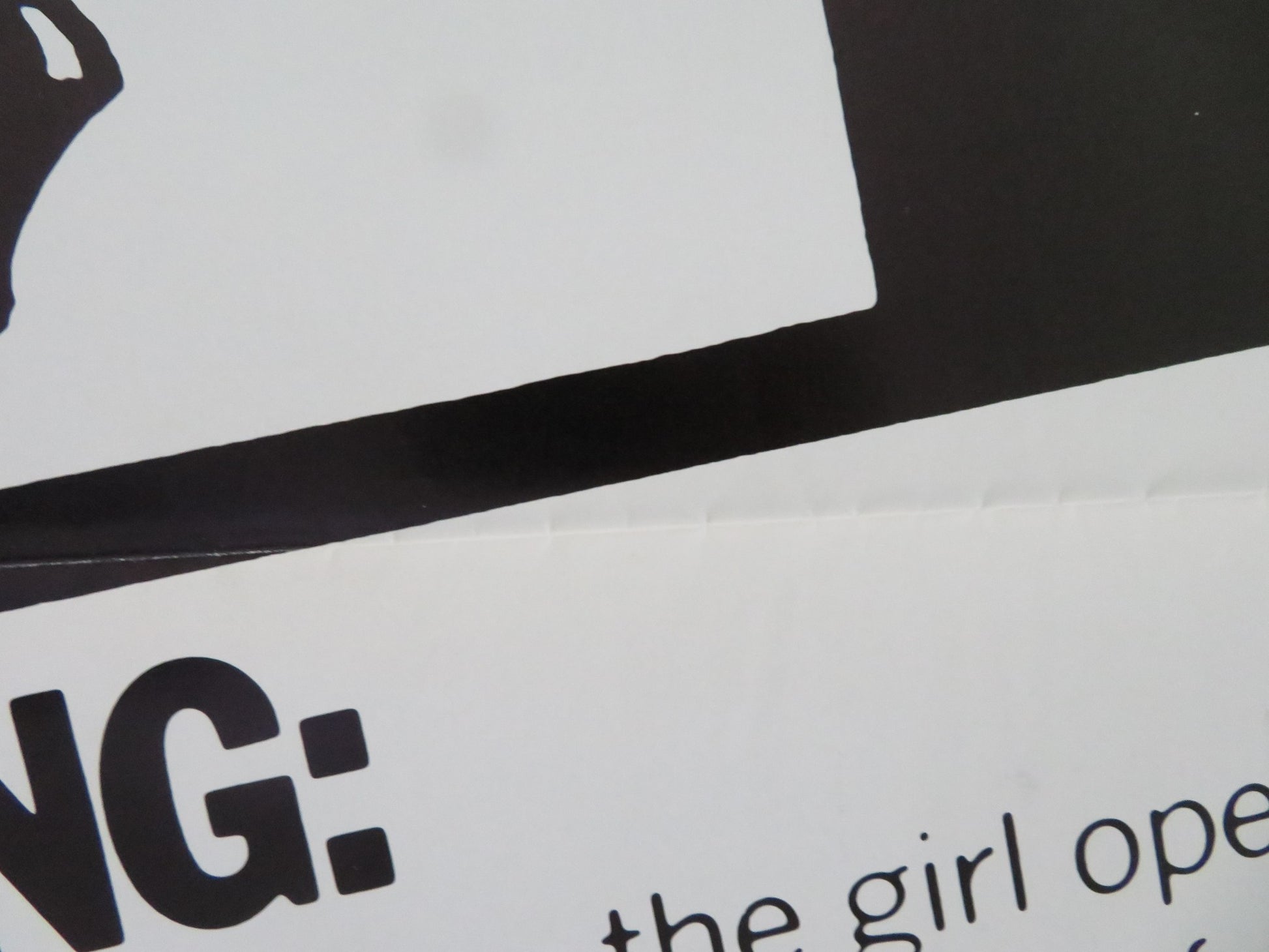 TENDER FLESH US TRI FOLDED ONE SHEET ROLLED POSTER LAURENCE HARVEY R1976 - Rendezvous Cinema