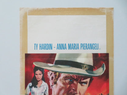 ONE STEP TO HELL ITALIAN LOCANDINA POSTER TY HARDIN PIER ANGELI 1968 - Rendezvous Cinema