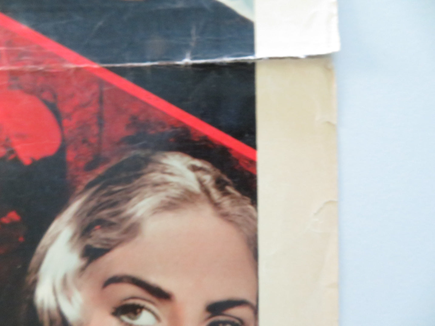 THE BLACK DEVIL ITALIAN LOCANDINA POSTER GERARD LANDRY MILLY VITALE 1957