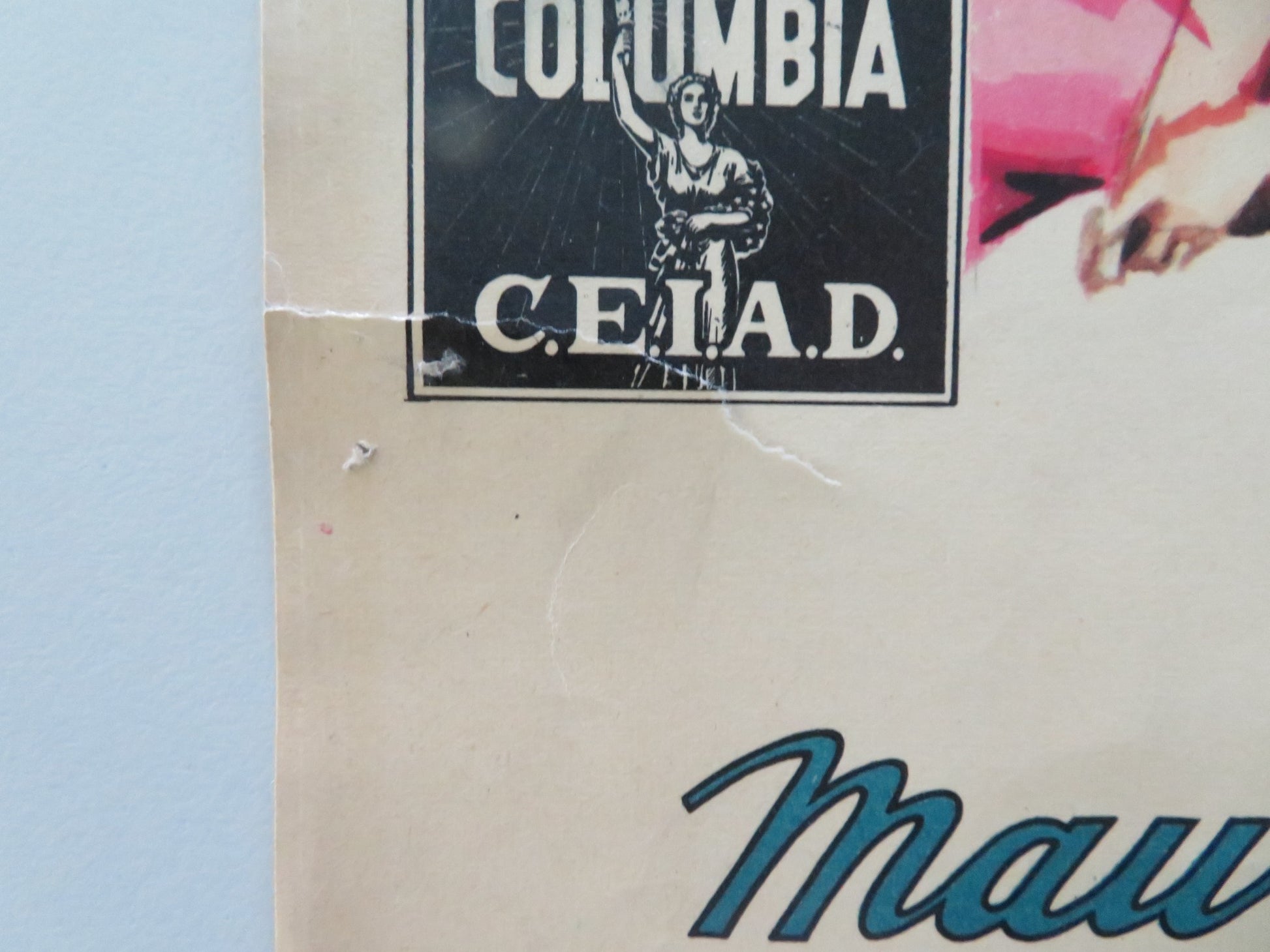 MY SEVEN LITTLE SINS ITALIAN LOCANDINA POSTER MAURICE CHEVALIER DELIA SCALA 1954 - Rendezvous Cinema