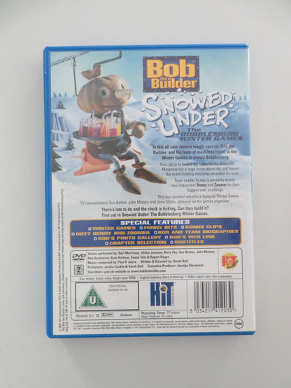 BOB THE BUILDER: SNOWED UNDER (DVD) WILLIAM DUFRIS ALAN MARRIOTT 2004 REGION 2 - Rendezvous Cinema