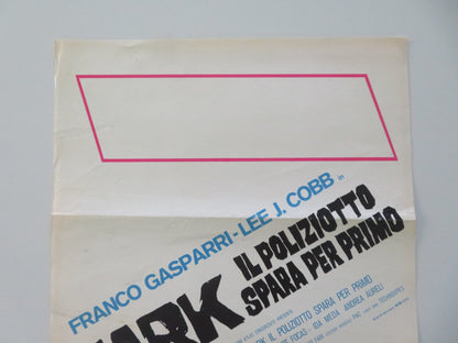MARK SHOOTS FIRST ITALIAN LOCANDINA POSTER FRANCO GASPARRI LEE J. COBB 1975 - Rendezvous Cinema