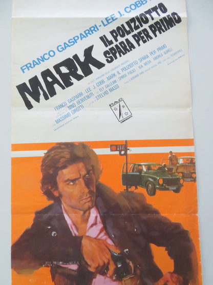 MARK SHOOTS FIRST ITALIAN LOCANDINA POSTER FRANCO GASPARRI LEE J. COBB 1975 - Rendezvous Cinema