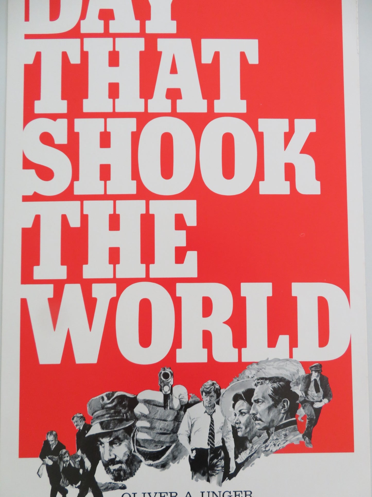 THE DAY THAT SHOOK THE WORLD US INSERT POSTER CHRISTOPHER PLUMMER F. BOLKAN 1977 - Rendezvous Cinema