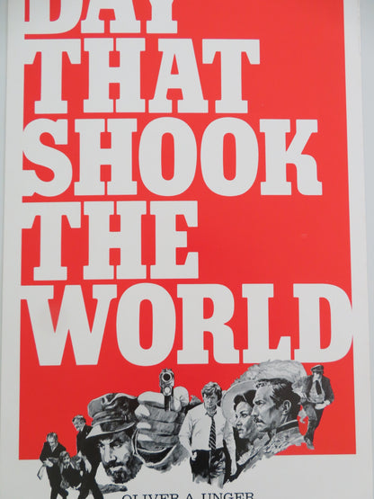 THE DAY THAT SHOOK THE WORLD US INSERT POSTER CHRISTOPHER PLUMMER F. BOLKAN 1977 - Rendezvous Cinema