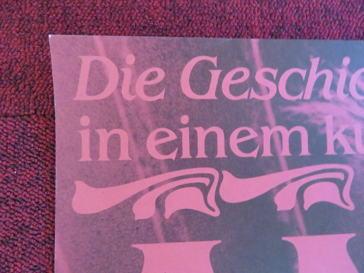 AMADA GERMAN POSTER ROLLED ESLINDA NUNEZ CESAR EVORA 1986 - Rendezvous Cinema