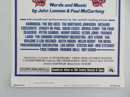 ALL THIS AND WORLD WAR II US INSERT POSTER JOHN LENNON PAUL MCCARTNEY 1976 - Rendezvous Cinema