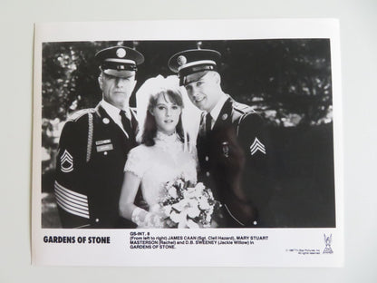 GARDENS OF STONE MOVIE STILL PHOTO LOT OF 8 JAMES CAAN ANJELICA HUSTON 1987