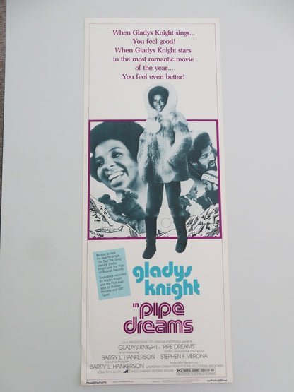 PIPE DREAMS US INSERT POSTER GLADYS KNIGHT WAYNE TIPPIT 1976 - Rendezvous Cinema