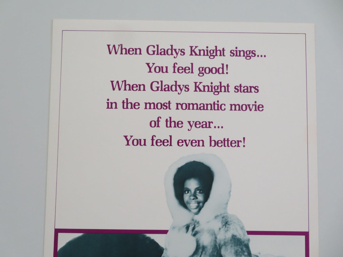 PIPE DREAMS US INSERT POSTER GLADYS KNIGHT WAYNE TIPPIT 1976 - Rendezvous Cinema