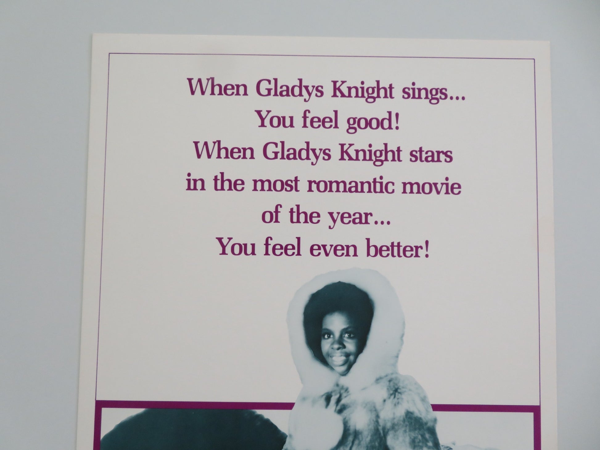 PIPE DREAMS US INSERT POSTER GLADYS KNIGHT WAYNE TIPPIT 1976 - Rendezvous Cinema