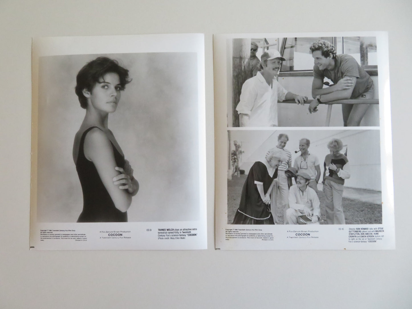 COCOON MOVIE STILL PHOTO LOT OF 13 STEVE GUTTENBERG BRIAN DENNEHY 1985