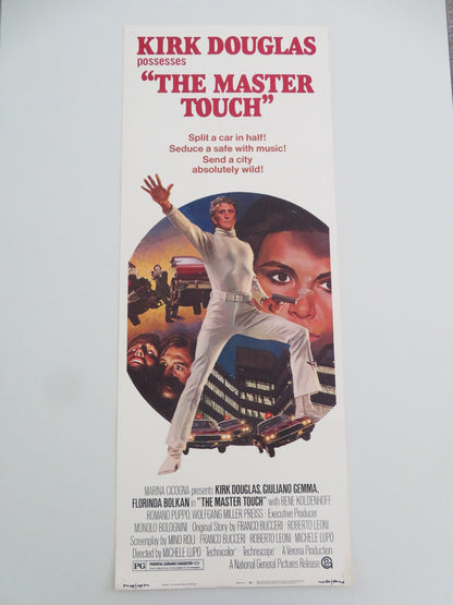 THE MASTER TOUCH US INSERT POSTER KIRK DOUGLAS GIULIANO GEMMA 1974 - Rendezvous Cinema