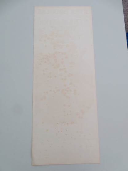 THE MASTER TOUCH US INSERT POSTER KIRK DOUGLAS GIULIANO GEMMA 1974 - Rendezvous Cinema