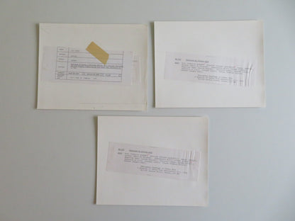 MY NEW PARTNER MOVIE STILL PHOTO LOT OF 3 PHILIPPE NOIRET THIERRY LHERMITTE 1984