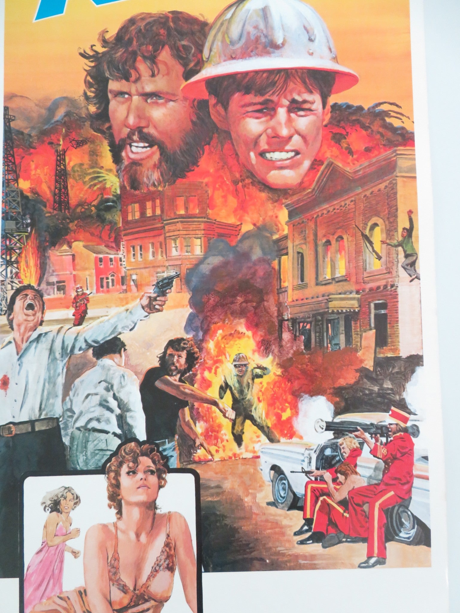 VIGILANTE FORCE - STYLE A US INSERT POSTER KRIS KRISTOFFERSON J. M. VINCENT 1976 - Rendezvous Cinema