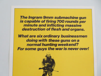 SHOOT US INSERT POSTER CLIFF ROBERTSON ERNEST BORGNINE 1976 - Rendezvous Cinema