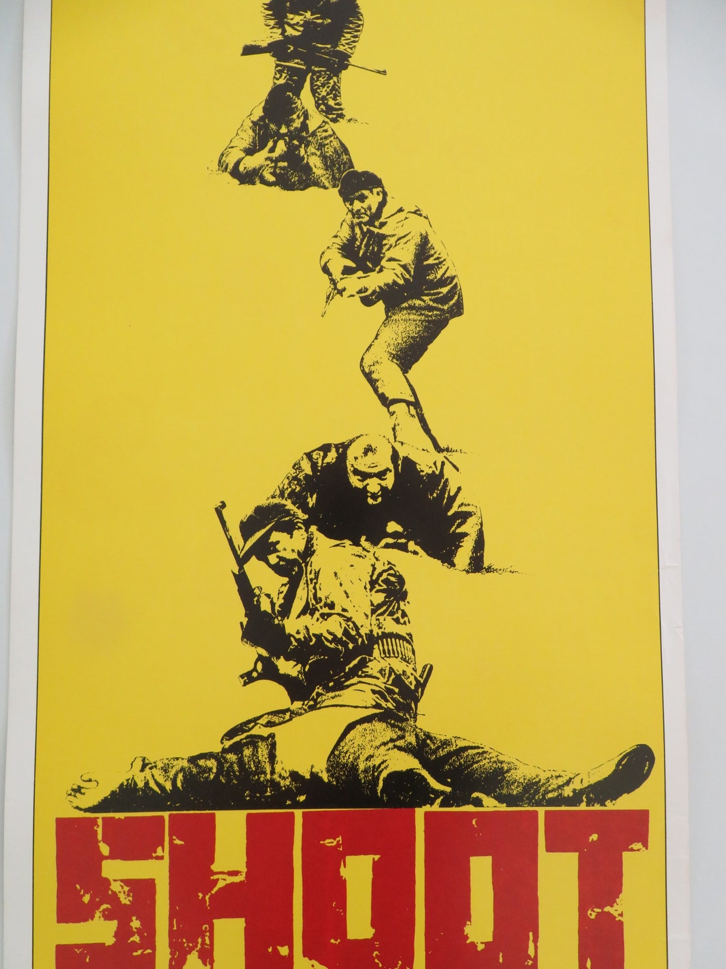 SHOOT US INSERT POSTER CLIFF ROBERTSON ERNEST BORGNINE 1976 - Rendezvous Cinema