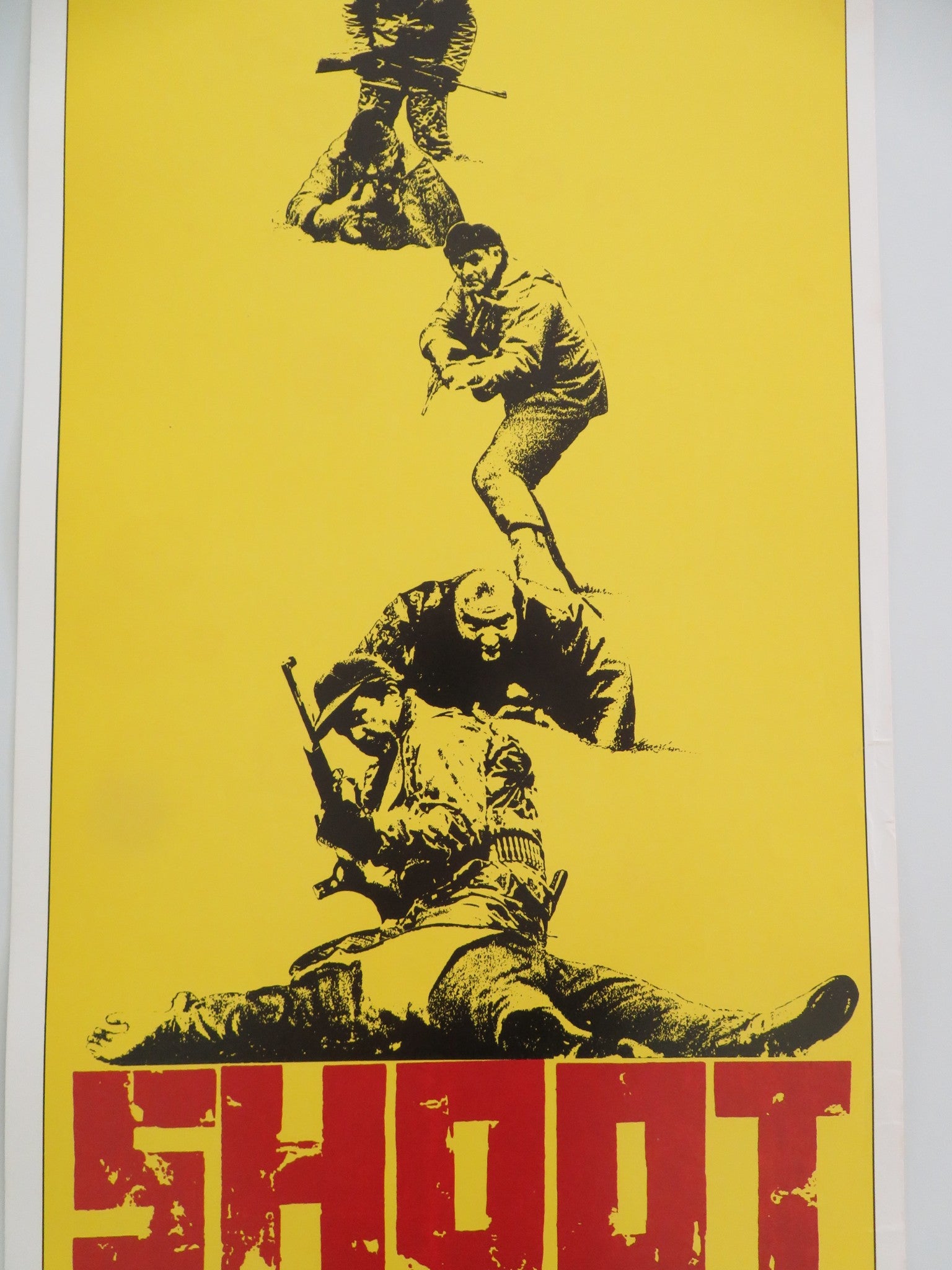 SHOOT US INSERT POSTER CLIFF ROBERTSON ERNEST BORGNINE 1976 - Rendezvous Cinema