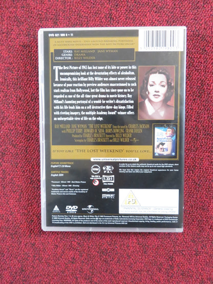 THE LOST WEEKEND (DVD) RAY MILLAND JANE WYMAN 1945 REGION 2, 4 - Rendezvous Cinema