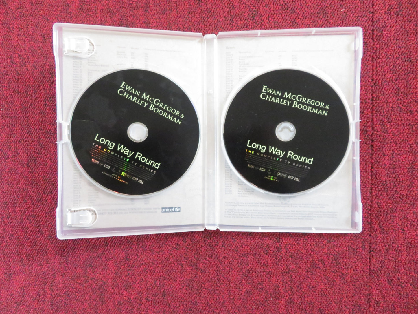 LONG WAY ROUND THE COMPLETE TV SERIES (DVD) EWAN MCGREGOR 2004 REGION 2 - Rendezvous Cinema