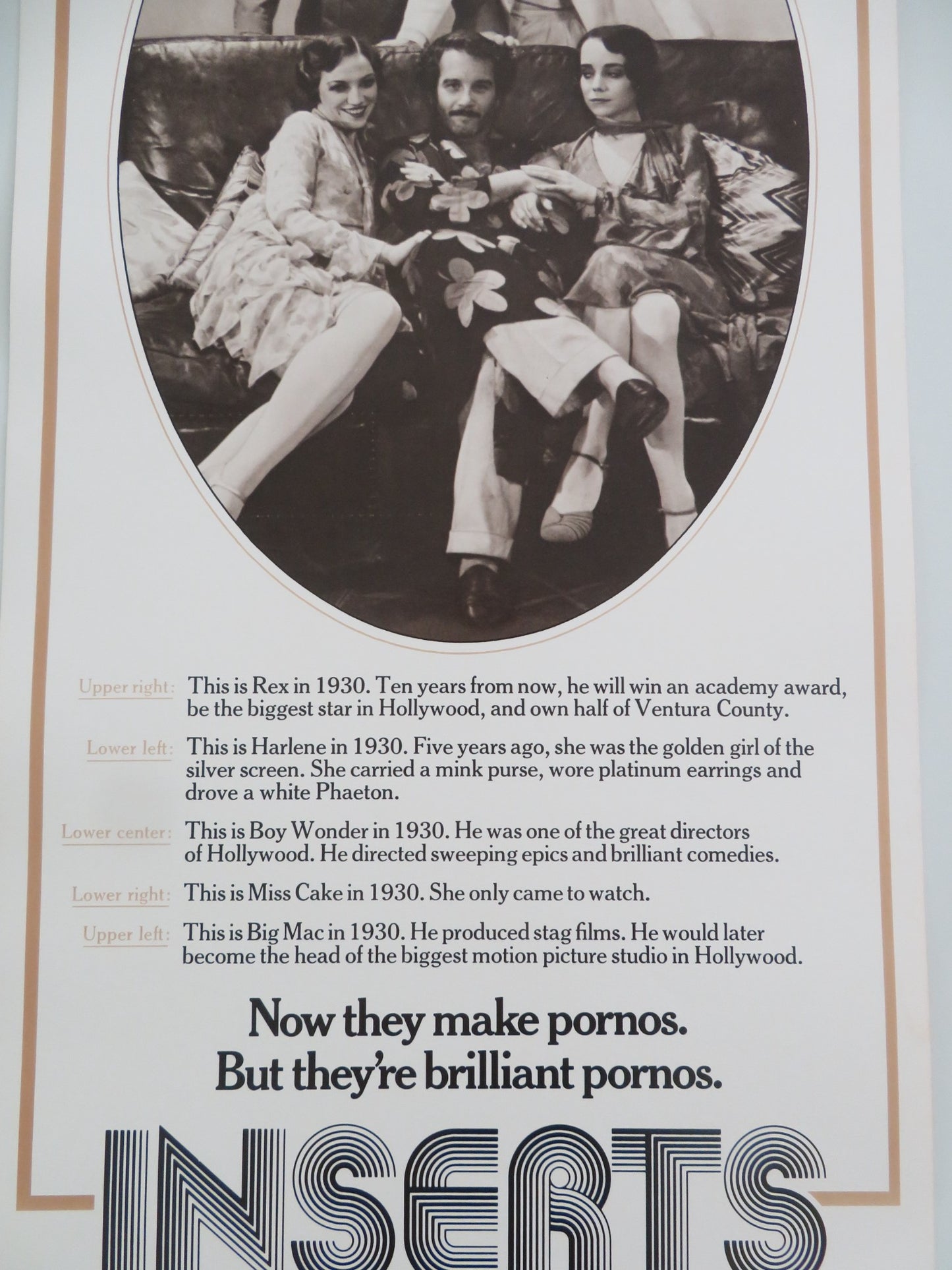 INSERTS US INSERT POSTER RICHARD DREYFUSS BOB HOSKINS 1975 - Rendezvous Cinema