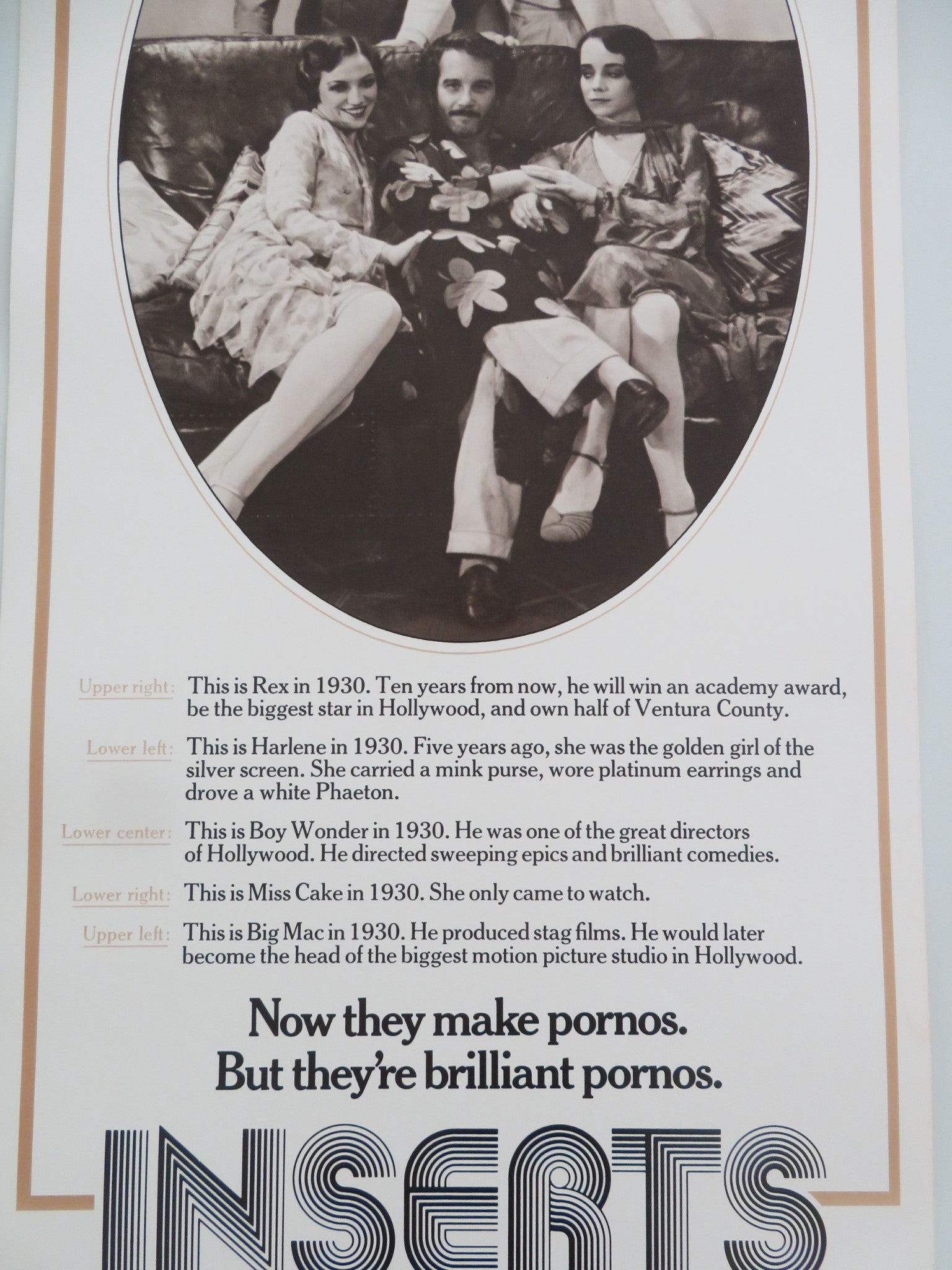 INSERTS US INSERT POSTER RICHARD DREYFUSS BOB HOSKINS 1975 - Rendezvous Cinema