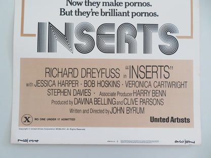 INSERTS US INSERT POSTER RICHARD DREYFUSS BOB HOSKINS 1975 - Rendezvous Cinema
