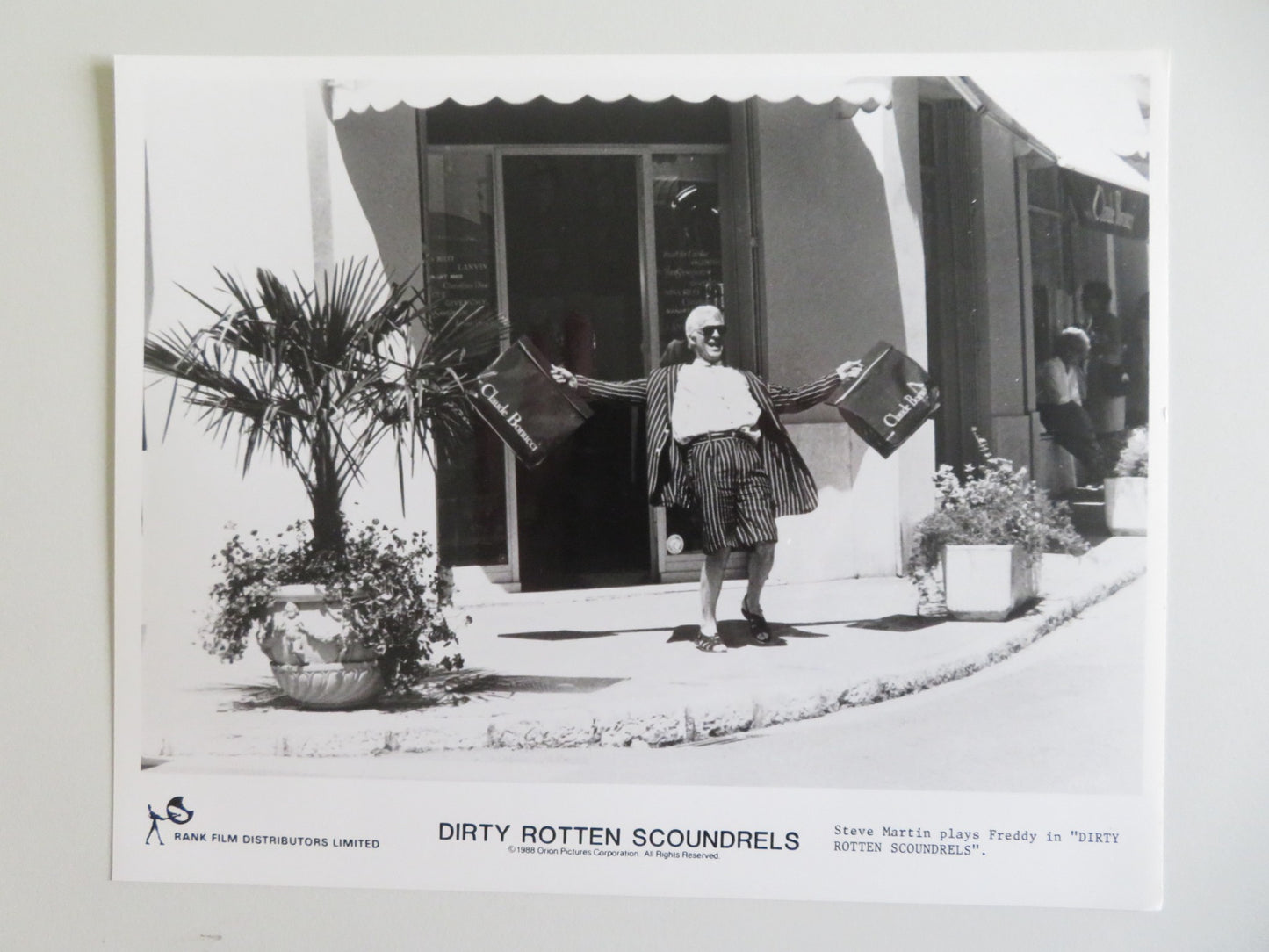 DIRTY ROTTEN SCOUNDRELS MOVIE STILL PHOTO LOT OF 10 STEVE MARTIN M. CAINE 1988