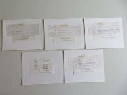 DANTON MOVIE STILL PHOTO LOT OF 5 GERARD DEPARDIEU WOJCIECH PSZONIAK 1983