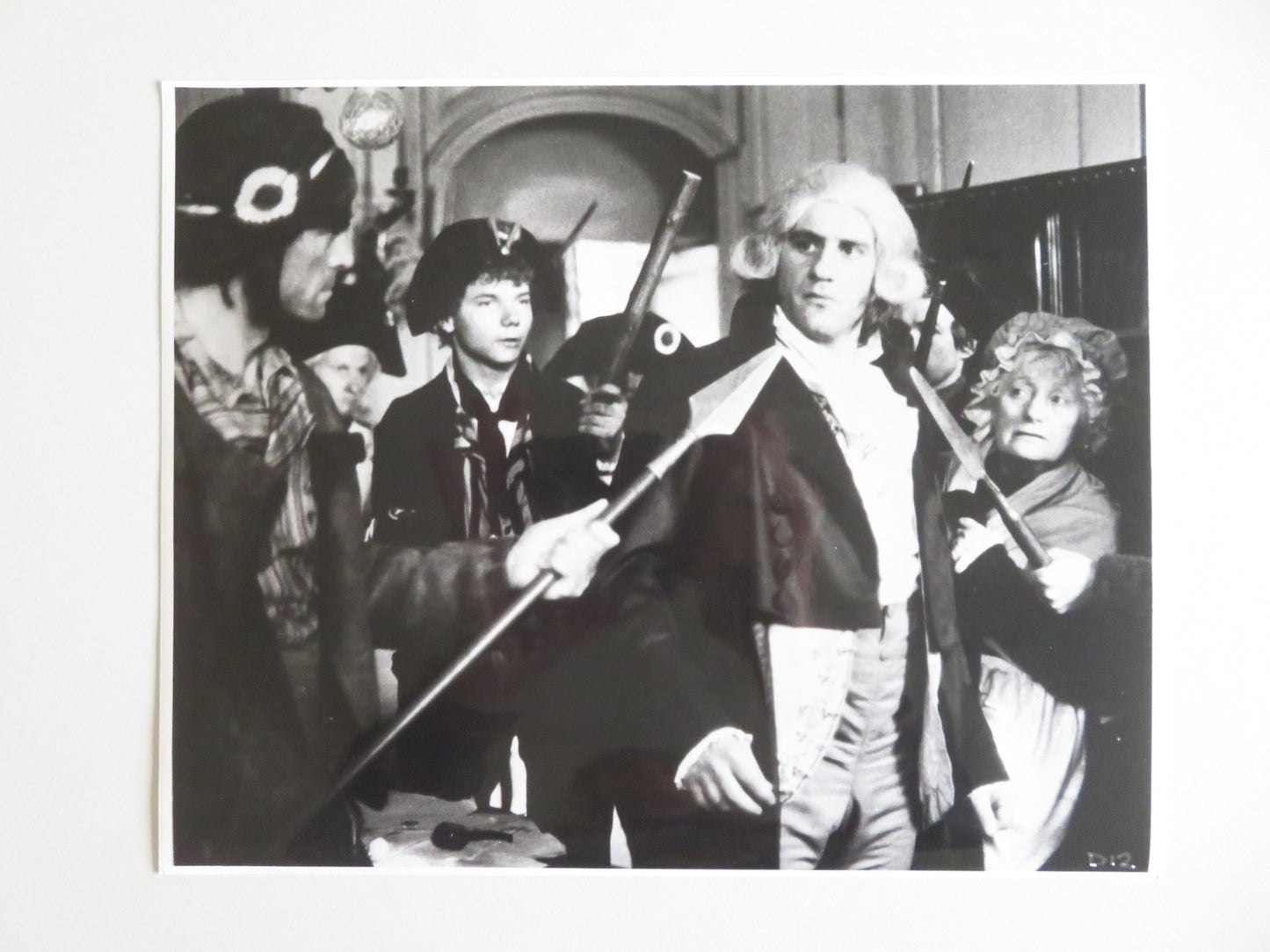 DANTON MOVIE STILL PHOTO LOT OF 5 GERARD DEPARDIEU WOJCIECH PSZONIAK 1983