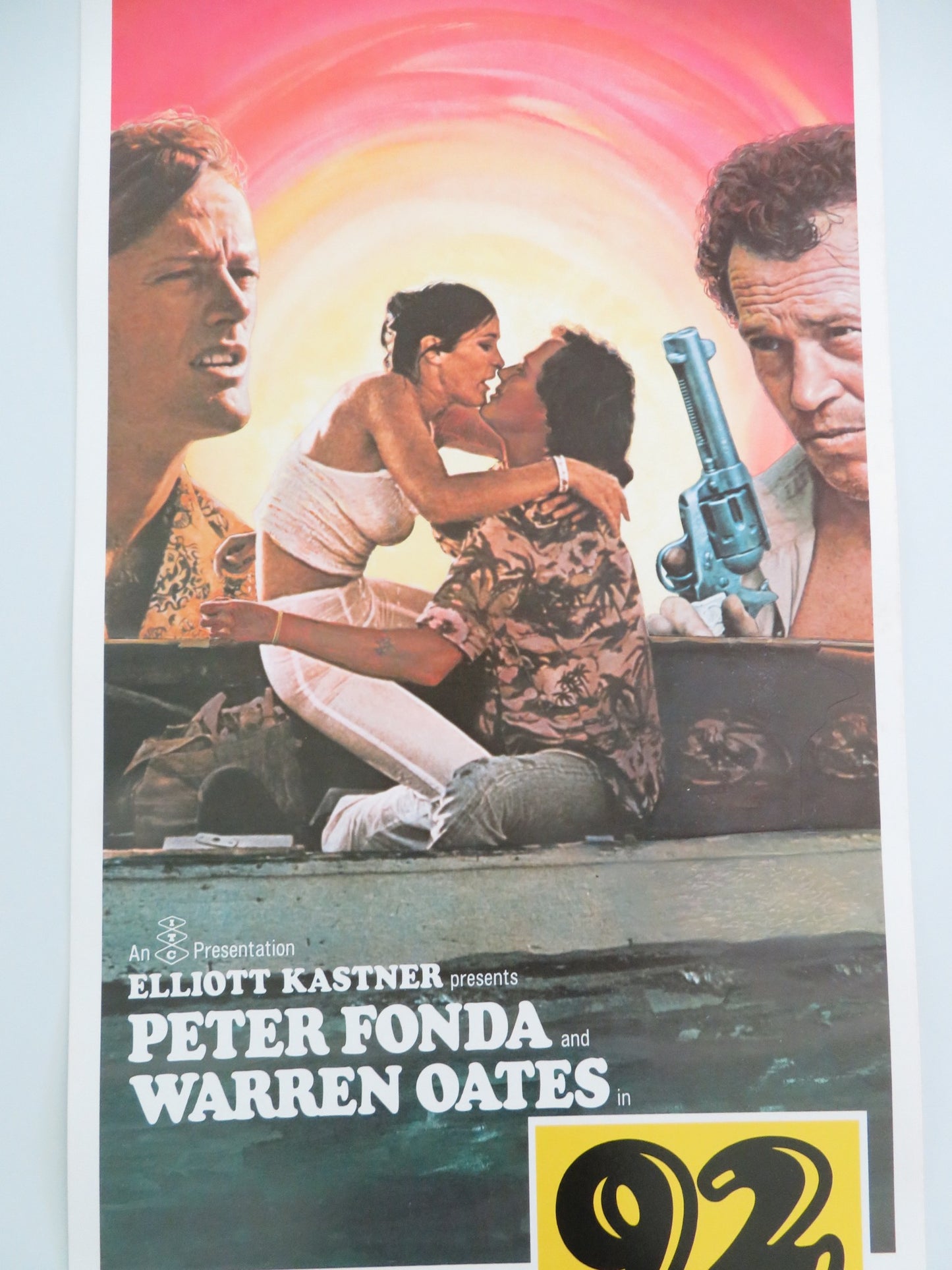 92 IN THE SHADE US INSERT POSTER PETER FONDA WARREN OATES 1975 - Rendezvous Cinema