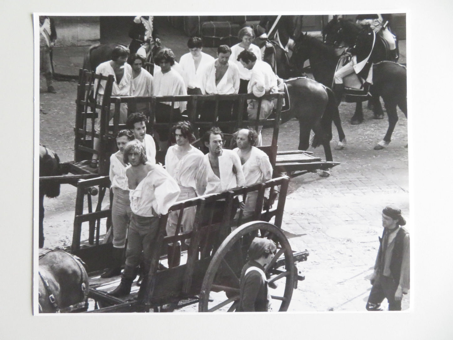 DANTON MOVIE STILL PHOTO LOT OF 5 GERARD DEPARDIEU WOJCIECH PSZONIAK 1983