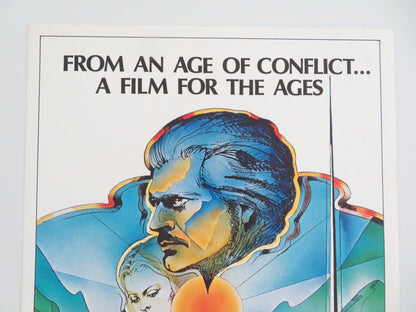 THE LAST VALLEY US INSERT POSTER MICHAEL CAINE OMAR SHARIF 1970 - Rendezvous Cinema