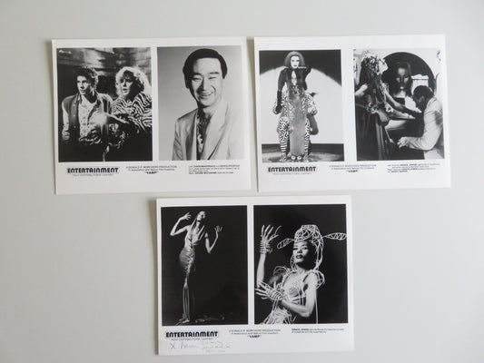 VAMP MOVIE STILL PHOTO LOT OF 3 GRACE JONES CHRIS MAKEPEACE DEDEE PFEIFFER 1986