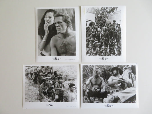 FAREWELL TO THE KING MOVIE STILL PHOTO LOT OF 4 NICK NOLTE NIGEL HAVERS 1989