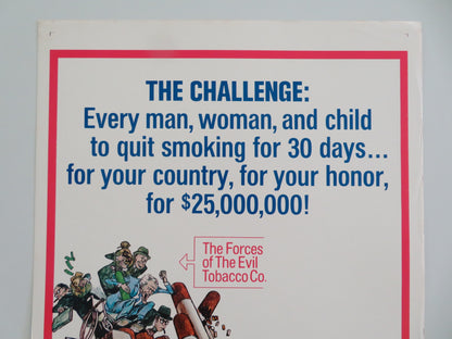 COLD TURKEY US INSERT POSTER DICK VAN DYKE PIPPA SCOTT 1970 - Rendezvous Cinema