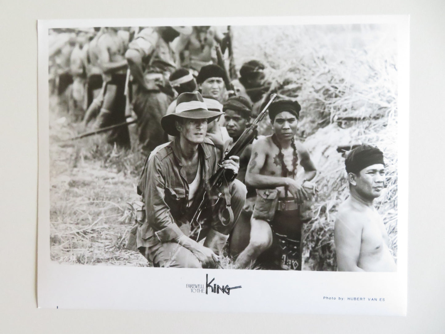 FAREWELL TO THE KING MOVIE STILL PHOTO LOT OF 4 NICK NOLTE NIGEL HAVERS 1989