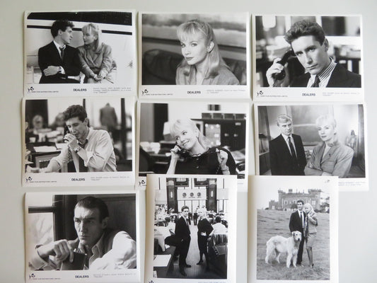 DEALERS MOVIE STILL PHOTO LOT OF 9 PAUL MCGANN REBECCA DEMORNAY 1989