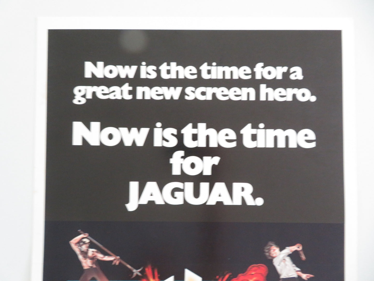 JAGUAR LIVES! US INSERT POSTER CHRISTOPHER LEE DONALD PLEASENCE 1979 - Rendezvous Cinema