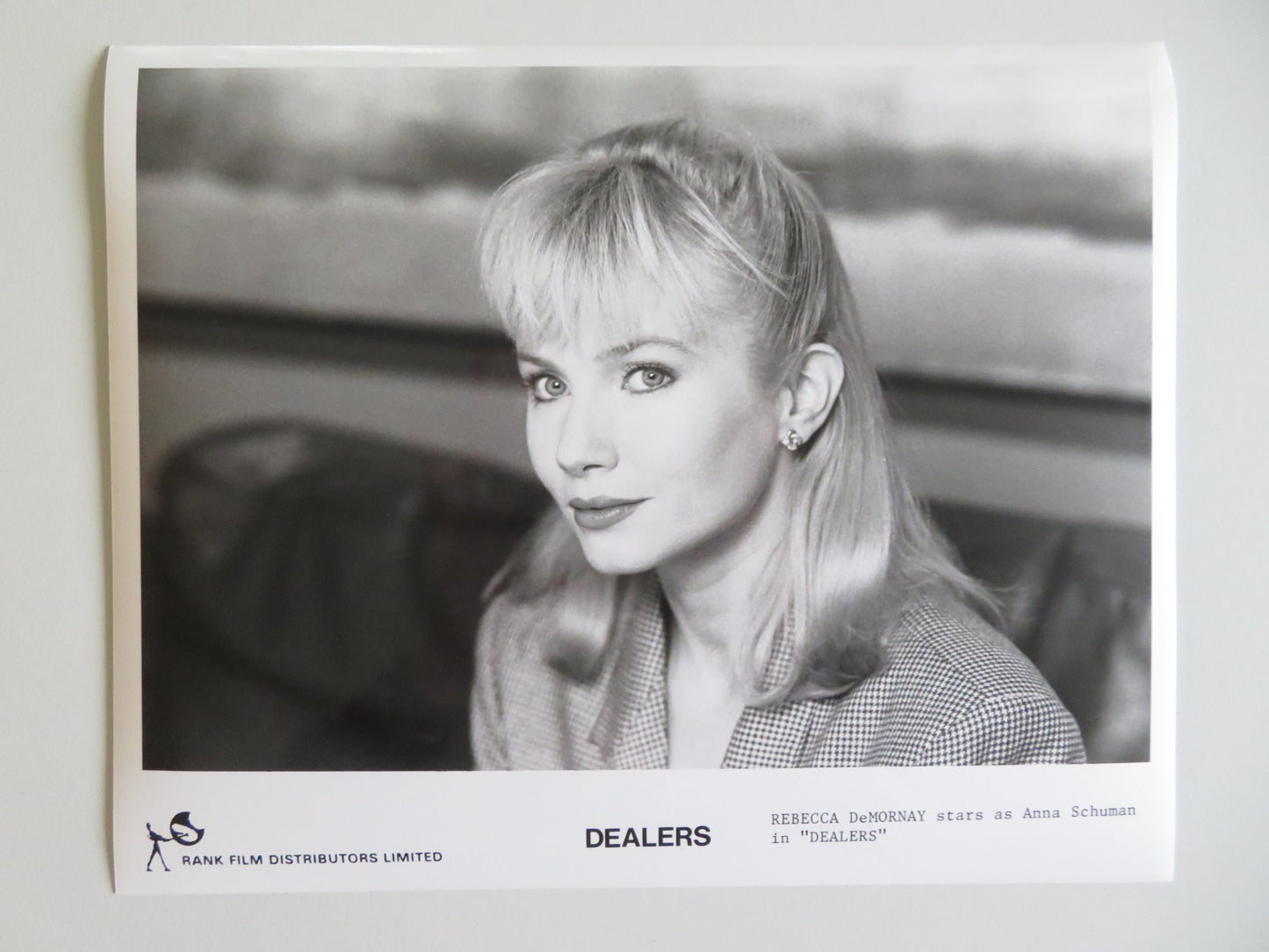 DEALERS MOVIE STILL PHOTO LOT OF 9 PAUL MCGANN REBECCA DEMORNAY 1989